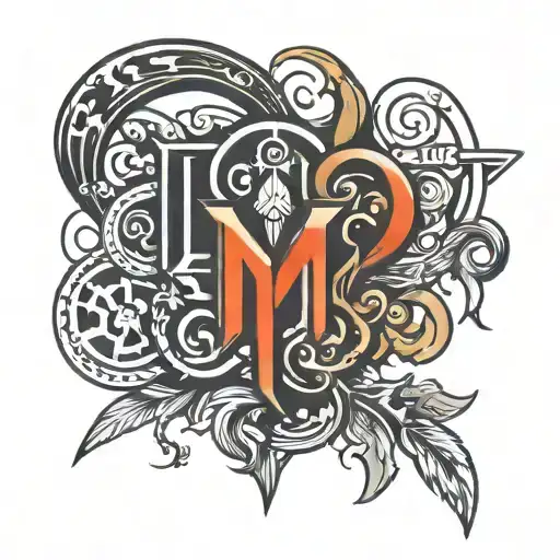 M One M Logo For Gaming Symbols