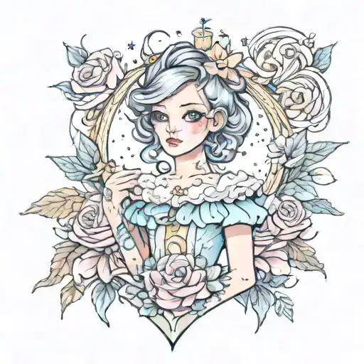 Dainty Boy In Pastel Princess Dress