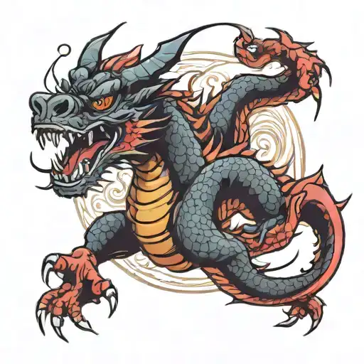 Bruce Lee Red Dragon