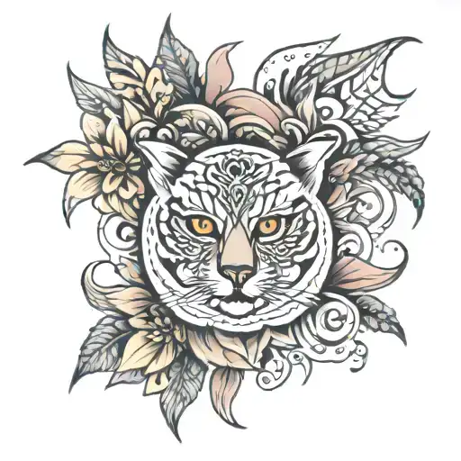 Collarbone Tattoo Design