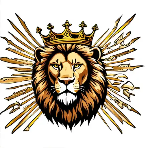 Lion Of Judah With Crown