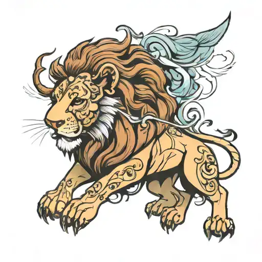 Lion Bull Nora Matteo