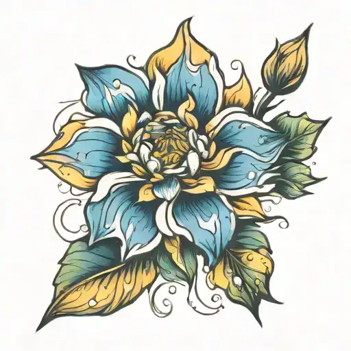 Leo Vergo Astra Flower And Stem