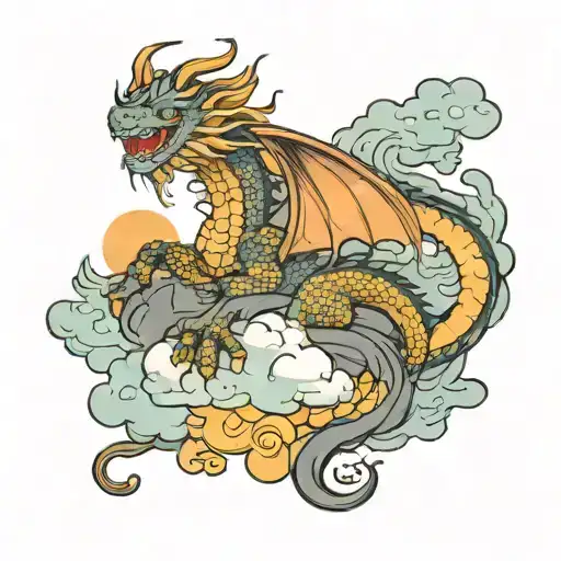 Dragon In The Cloud