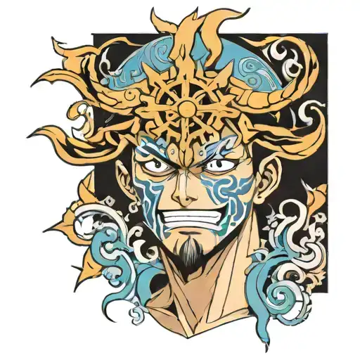 Anime Character Sun God Nika One Piece