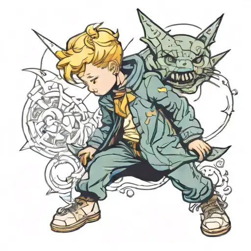 Little Prince Trying To Escape