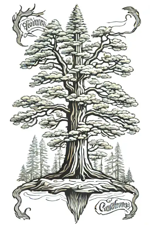 California Redwood Tree