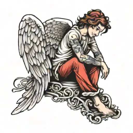 Angel Sitting