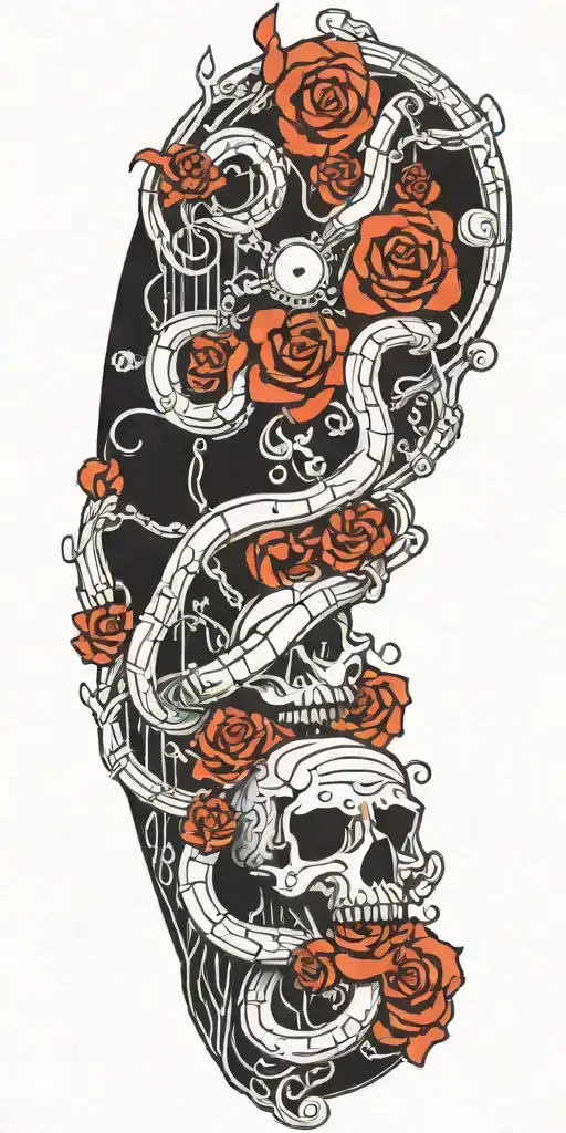 Computer Code Flowing