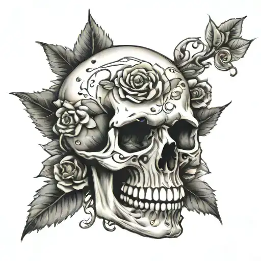 Skull Memento Mori Forearm