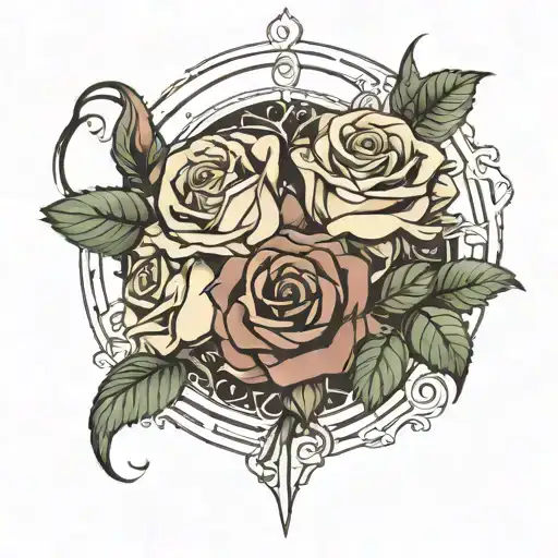 Roses And Virgo Zodiac Sign