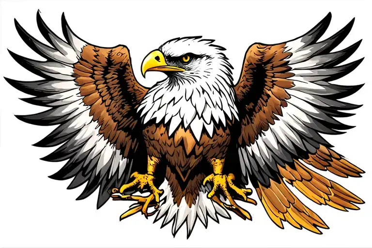 Eagle Flying