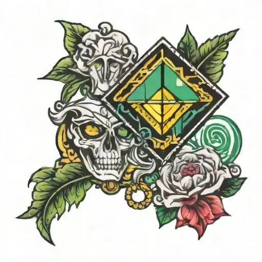 Money And Diamond's Tattoo