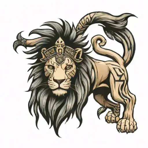 Half Spartan Half Lion