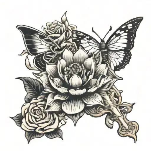 Lotus And Vivienne Westwood With A Cross In Her Hand