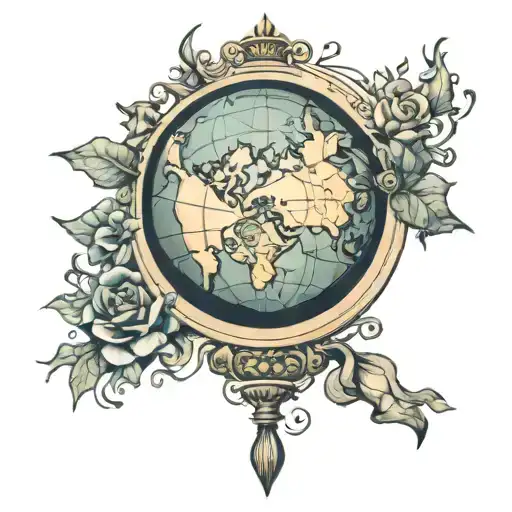 Globe Surrounded