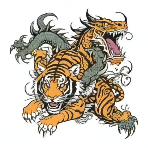 Tiger And Dragon