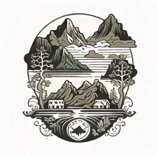 Faroe Islands Mountain