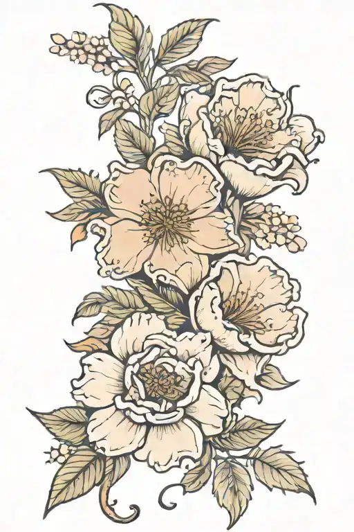 Birth Flowers Blooming