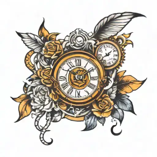 Clock Surrounded