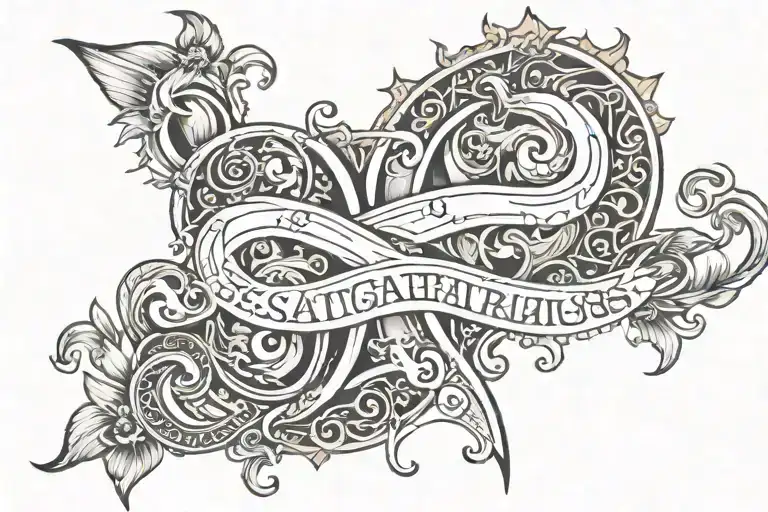 Satgitarius Sign Intertwined Within Virgo