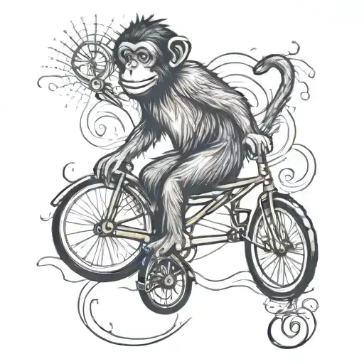 Monkey On A Unicycle