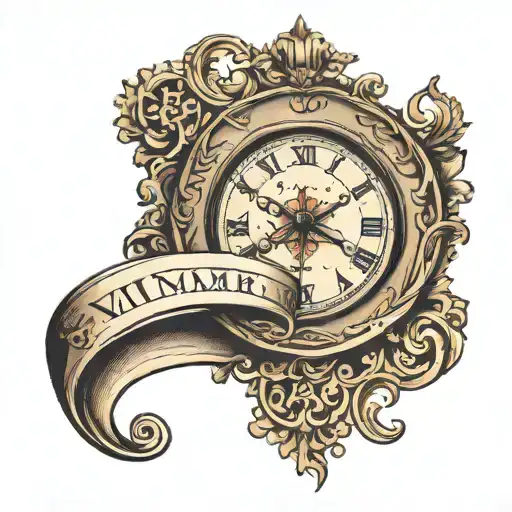 Roman Numerals And Coordinates Inner Bicep