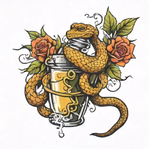 Snake In A Flask