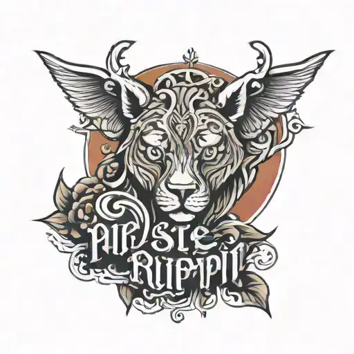 Text - Pupsi - Make A Small Khife In A Background