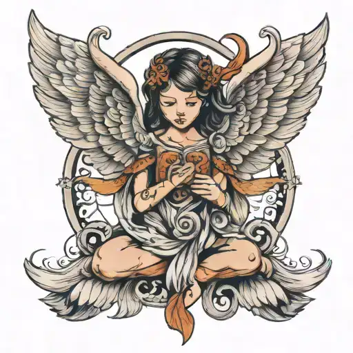 Whitson With Angel Wings