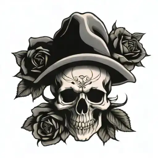 Skull And Rose Starting From