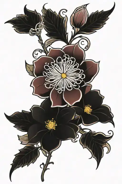 December July February August Birth Flower Bouquet