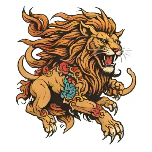 Forohar Fighting Lion