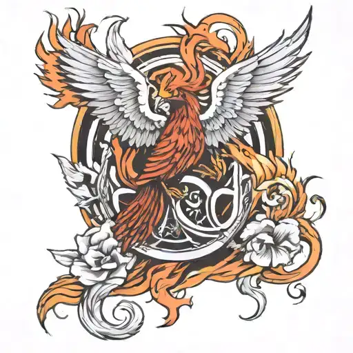 Gemini Phoenix Rising From The Ashes