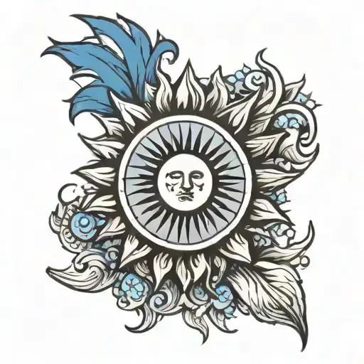 Sun Of The Argentine Flag