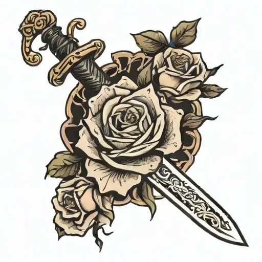 Narsil Sword And Roses