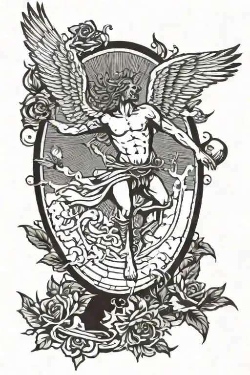 Falling Icarus Falling From The Sun