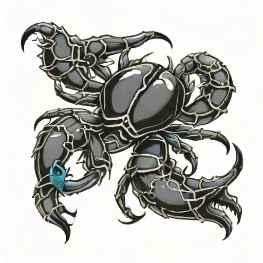 Feminine Cancer & Scorpio Love Combined Together