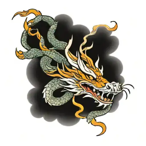 Chinese Dragon Forearm