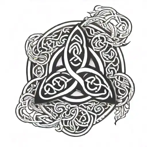 Celtic Triskelle Symbol