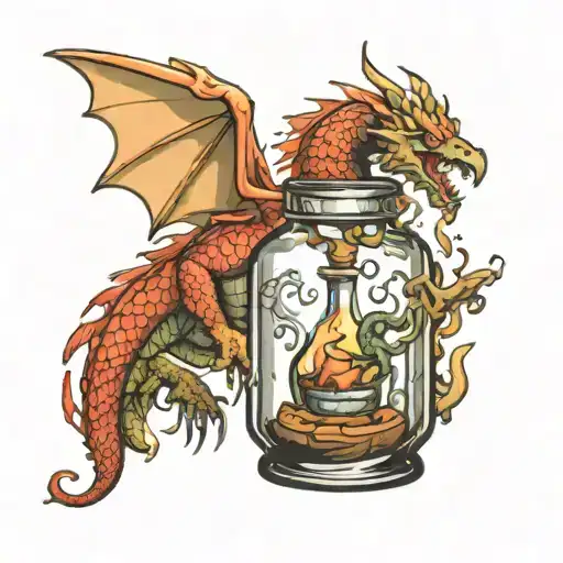 Dragon In A Bottle