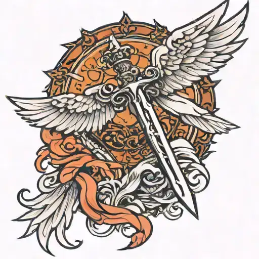 Angel Sword With Wings