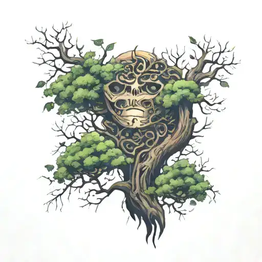 999 Growing Into A Tree