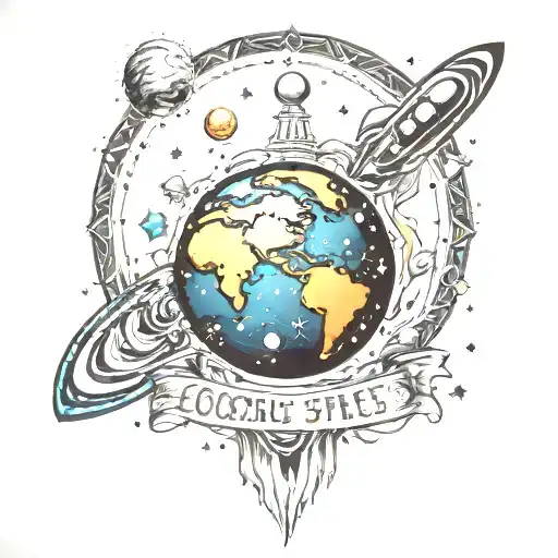 Cosmic Space Earth