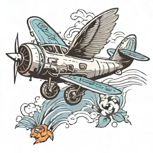 Airplane Bird Flying