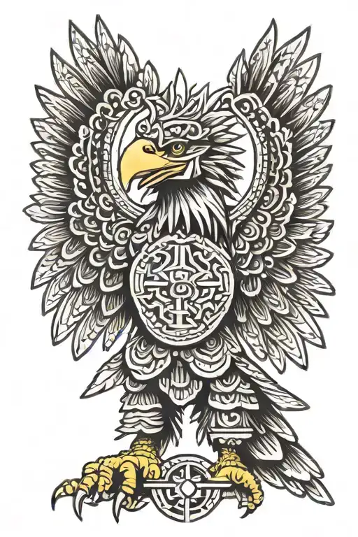 Aztec Caladar Inside Of The Echo En Mexico Eagle