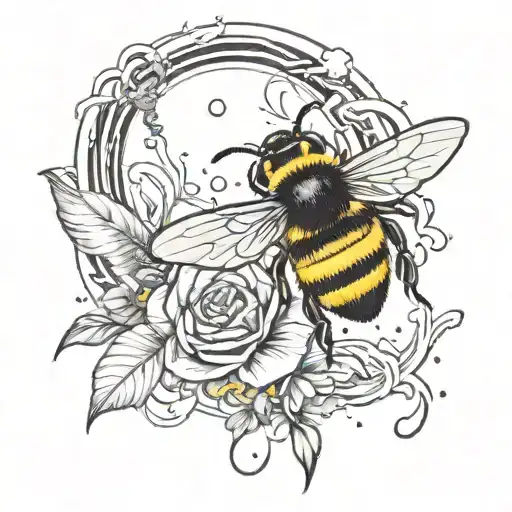 Bumble Bee And Tornado Forming