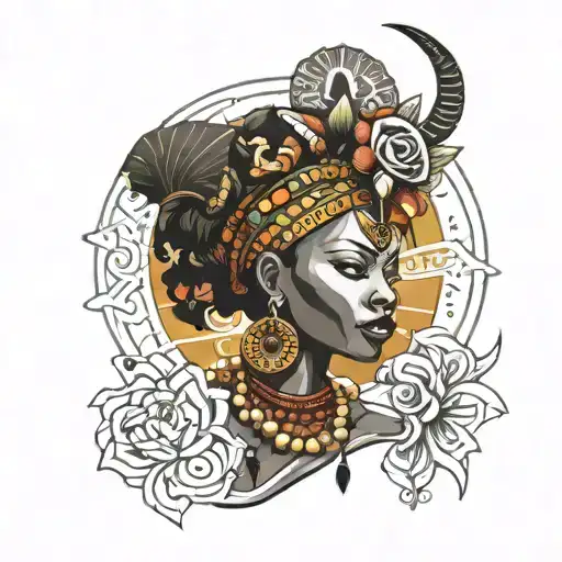 African Goddess Icis
