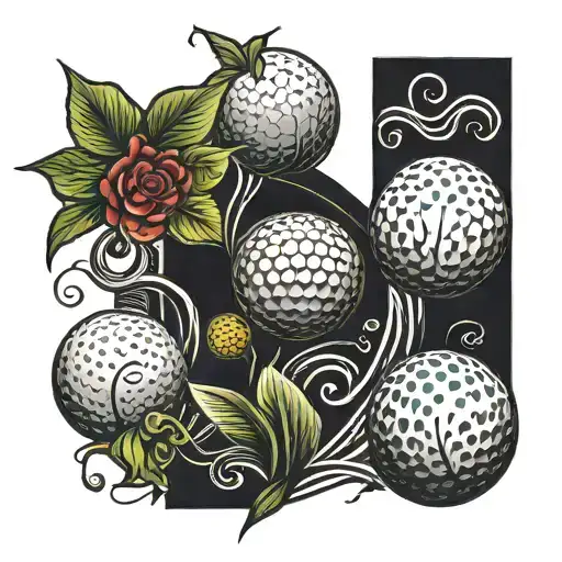 Golf Balls Symbolizing