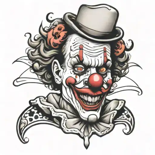 Clown With A Busted Lip